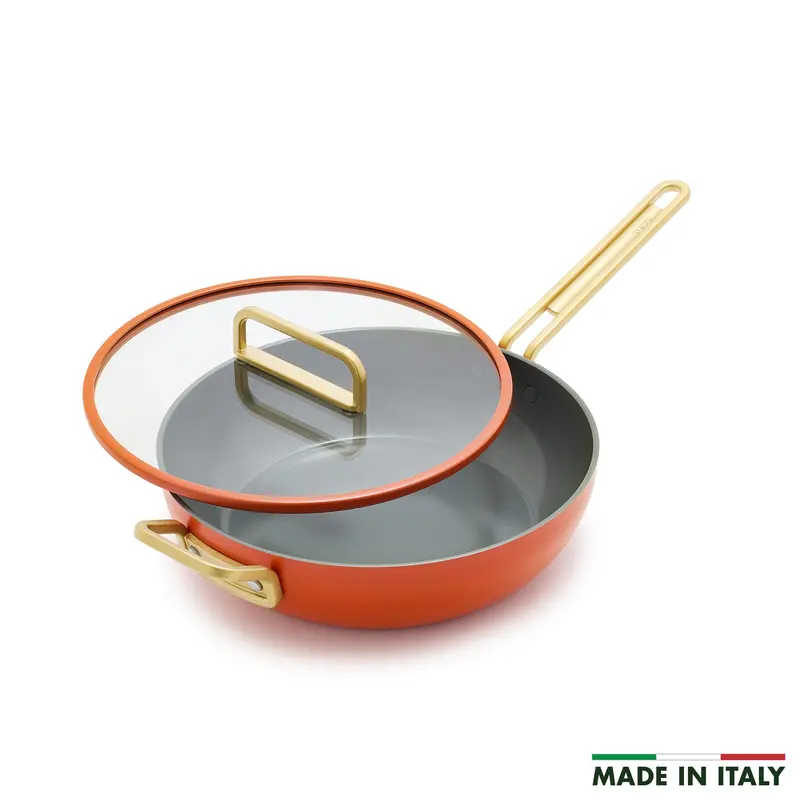 Stanley Tucci Amalfi Sunset 4.5-Quart Ceramic Stanley Pan Jr. 1