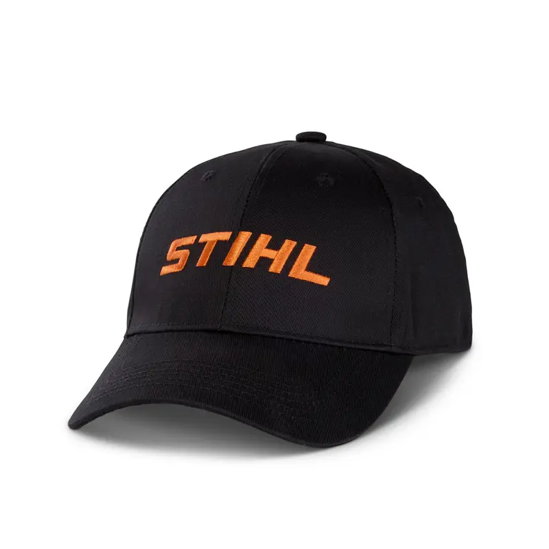 Stihl Official Black Structured Cap – Model 70108713813 1