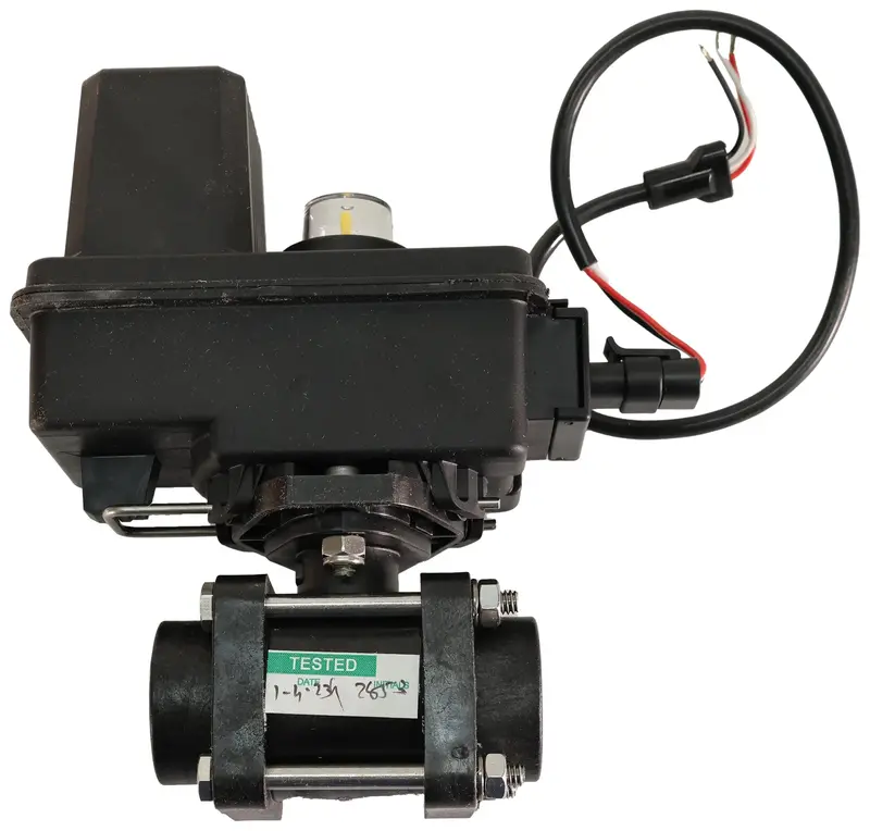 Teejet 12V 2-Way Ball Valve – 3/4" Female Npt With Integrated Spst Switch (878-344Bec23C) 1