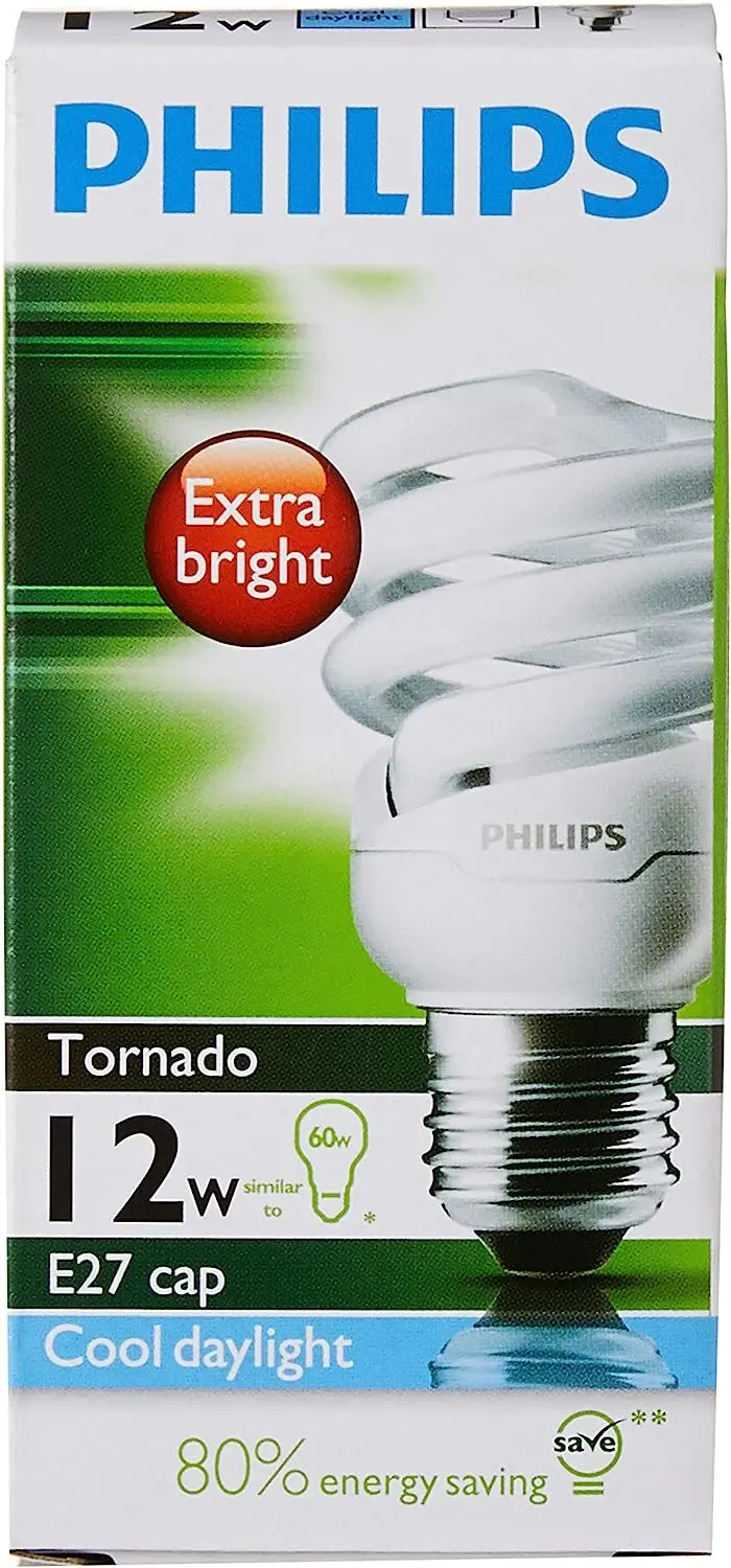 Tornado 12W E27 Led Bulb – Cool Daylight, Low-Wattage Energy-Saving Lamp 1