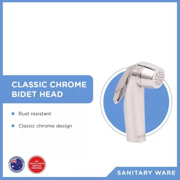 Traditional Chrome Bidet Spray Nozzle 1