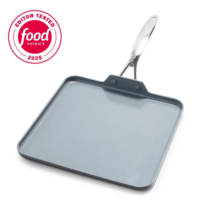 Valencia Pro Ceramic Nonstick 11-Inch Square Griddle 1