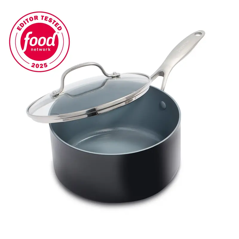 Valencia Pro Ceramic Nonstick 2-Quart Saucepan With Cover 1