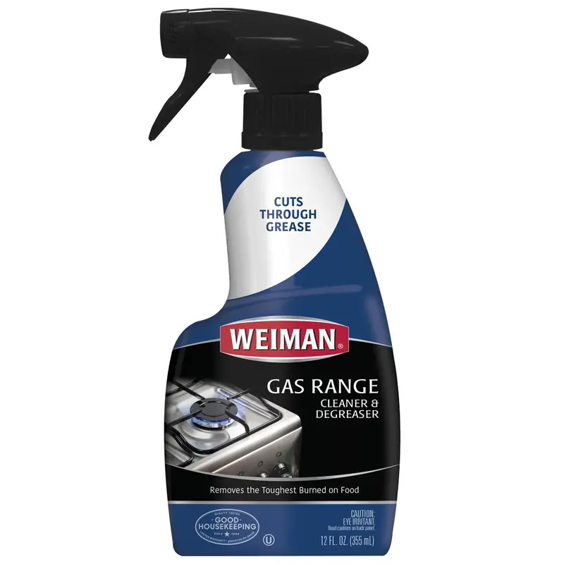 Weiman Gas Range Cleaner – 355 Ml Degreaser For Burners & Surfaces 1