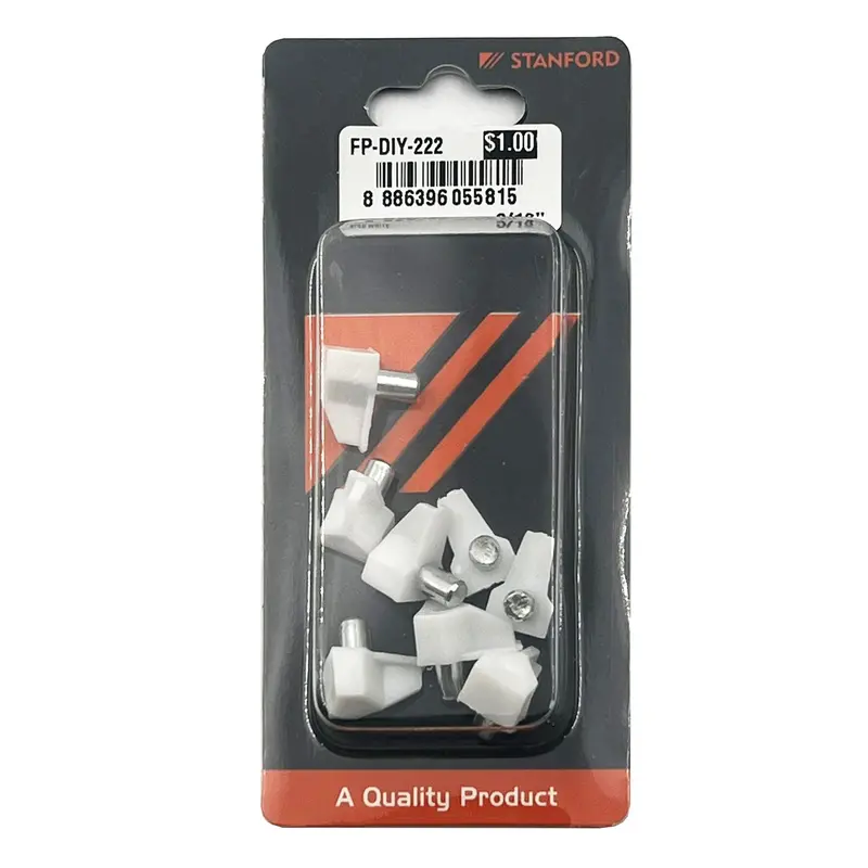 White-Colored Stud Anchor – 3/16-Inch 1
