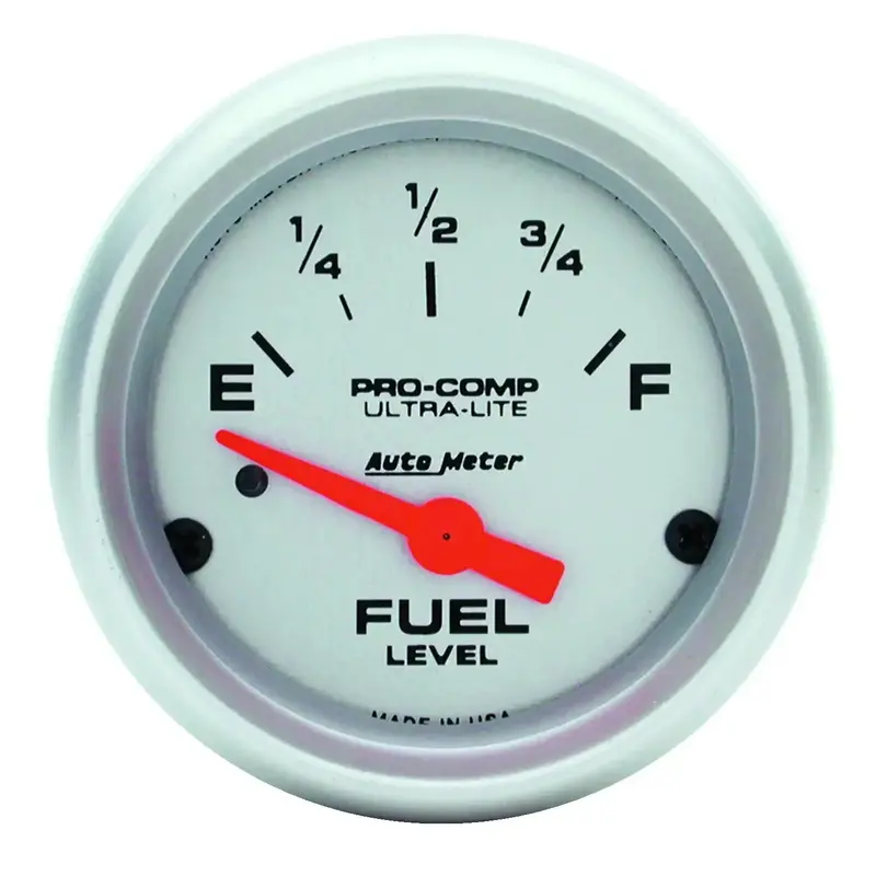Autometer 4314 - Traditional Incandescent Lighting Illuminates Around The Perimeter Of Dial 1