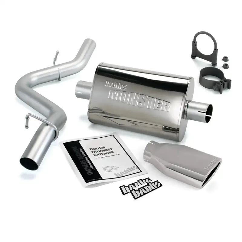 Banks Power Monster Exhaust System – Full Cat-Back Or Axle-Back Configuration (Model 51312) 1