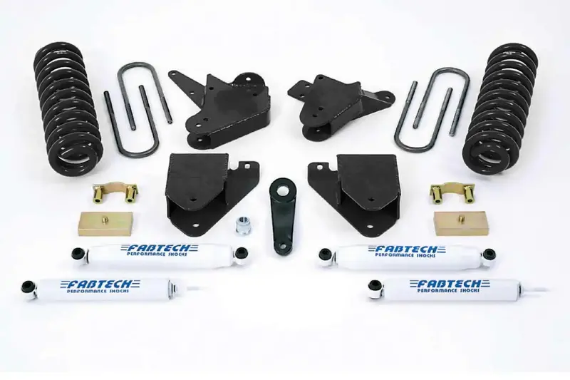 Fabtech K2097 6-Inch Lift System With Performance Shocks For 1999–2000 Ford F-250/F-350 2Wd (Gas & 6.0L Diesel) 1