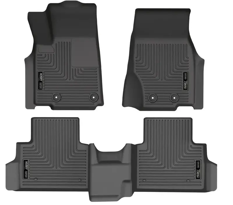 Husky Liners Weatherbeater Floor Mats – Front & Second Row For Jeep Grand Cherokee 1