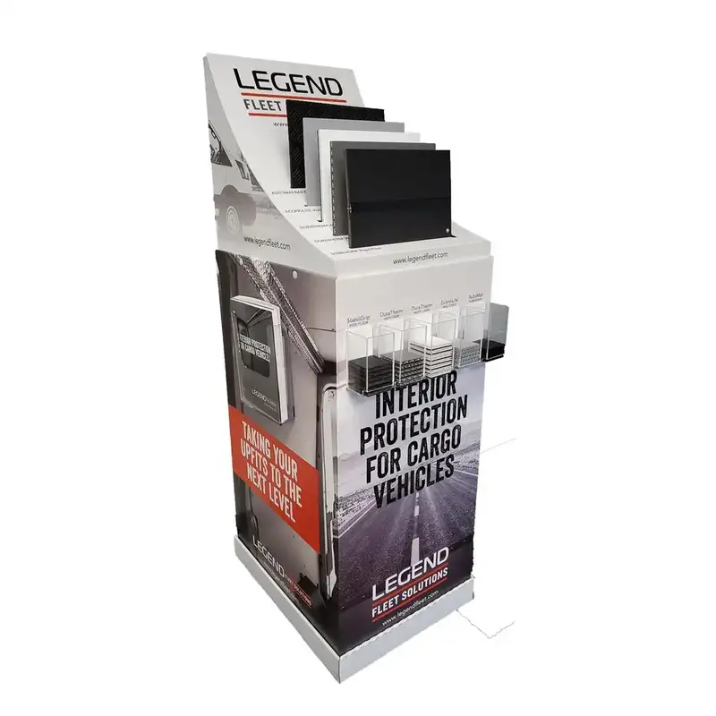 Legend Fleet Display Stand – Adjustable Showroom Presentation Fixture 1