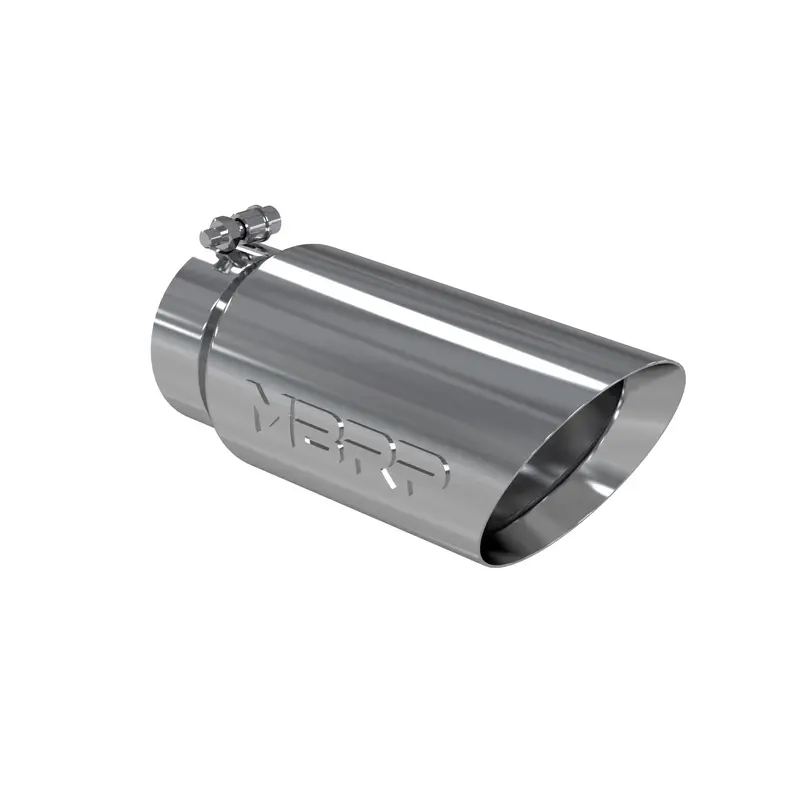 Mbrp 5-Inch O.D. Dual-Wall Exhaust Tip – Angled Design With 4-Inch Inlet And 12-Inch Length 1